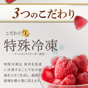 旬のおいしさそのまま！池田農園の特殊冷凍あまおう1.5kg_池田農園 特殊 冷凍 完熟 あまおう 1.5kg  糖度 酸度 バランス 旬 おいしさ そのまま アートロックフリーザー 急速冷凍 サクサク 食感 福岡エコ農産物認定 こだわり 管理 真空パック デザート 果物 いちご グルメ お取り寄せ 福岡県 久留米市 送料無料 _Fi213