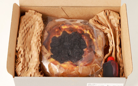 グルテンフリー! ブルーベリー バスクチーズケーキ 12cm×1個 バスクチーズ チーズケーキ