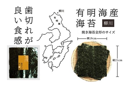 ＼ポスト投函／有明海 焼き海苔 全形30枚 ゆうパケットでお届け！【Z6-008】