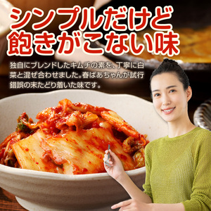 春ばあちゃんの白菜キムチ800g春ばあちゃん 白菜 キムチ ご飯のお供 おつまみ 自社工場 小分け 個包装【A-815】