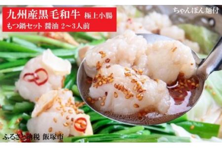 B 099 極上小腸もつ鍋セット 醤油 2 3人前 福岡県飯塚市 ふるさと納税サイト ふるなび