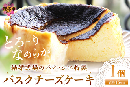 バスクチーズケーキ(チーズケーキ とろーり スイーツ パーティー 記念日 バースデー 贈り物)【A5-479】