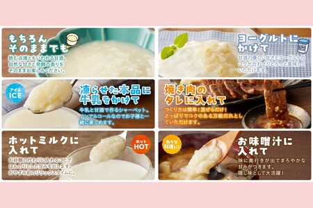 なめらかAタイプ 食べる生甘酒『発酵!あまざけ食』甘酒 あまざけ 生甘酒 食べる生甘酒 福岡県 飯塚市【A7-060】