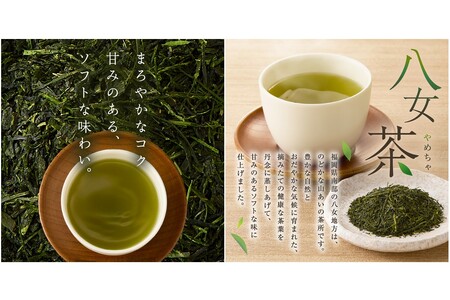 ＼ポスト投函／八女茶 深蒸し茶煎茶 100g八女茶 緑茶 深蒸し茶 メール便 ポスト投函 お取り寄せ【Z3-047】