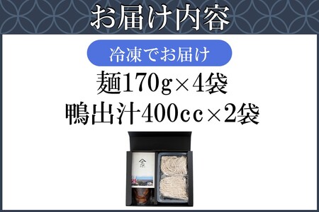 鴨せいろそば【B5-053】