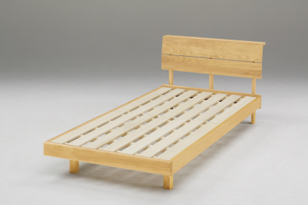 シングルベッドフレーム ドルミレ オーク材 DIY 寝具 木材 オーク