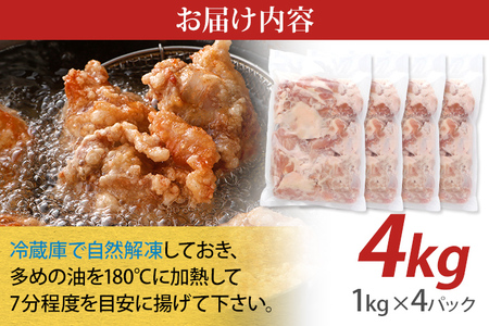 からあげ 4.0kg 山賊冷凍からあげ