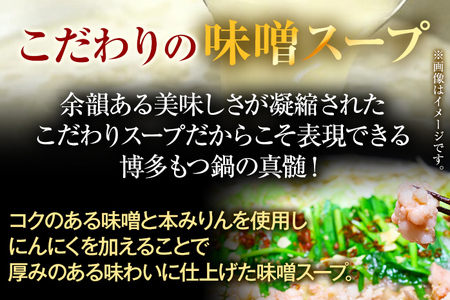 もつ鍋 訳あり 博多味噌 10人前 もつ鍋セット