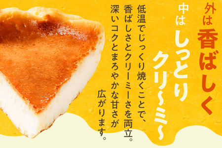 ベイクドチーズケーキ18cm（1個） 6号 約6～8人前 スイーツ