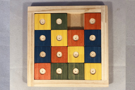 木のおもちゃ脳トレ、パズル・ゲーム３点セットＮＧ