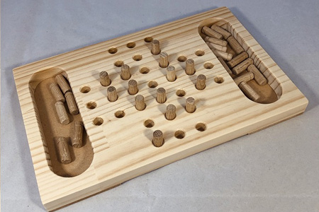 木のおもちゃ脳トレ、パズル・ゲーム２点セットＮＢ