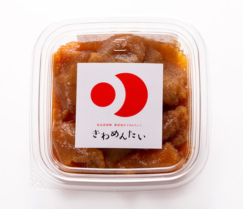 きわめんたい家庭用切子100g×4パック入り(ゆず)