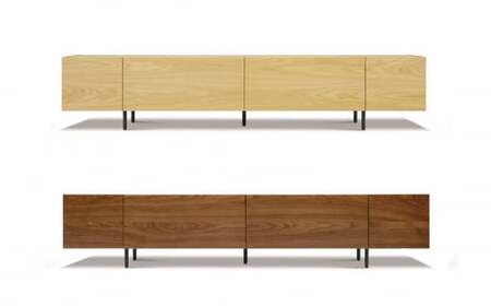 フロート テレビボード 200 【ウォールナット/オーク】 インテリア 天然木