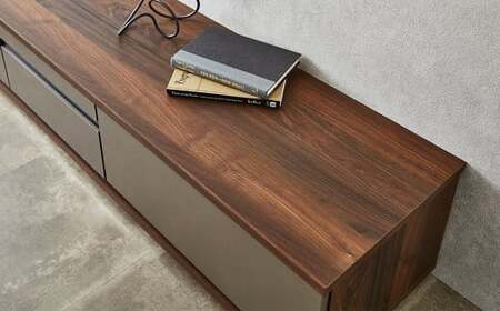 ビルド 180 TVボード (ナチュラル・ブラウン)