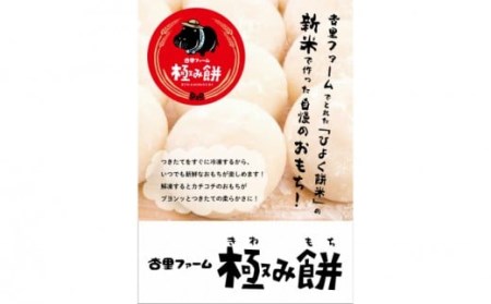杏里ファームの極み餅 丸餅10個入り (約500g) ×5セット