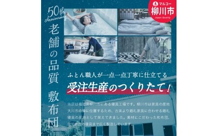 福岡県産 防ダニ抗菌掛け布団 シングルロング 秋冬用 150cm×210cm 4色から選べる （アイボリー・オリーブグレー・ベージュ・ブラウン）掛け布団 掛ふとん 布団 ふとん 寝具 睡眠 快眠 日本製 洗える 洗濯可