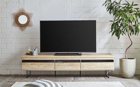 180 TVボード ダンボ (ナチュラル・ブラウン) テレビ台 棚 インテリア