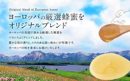 【全12回】 定期便（EU2kg） かの蜂 純粋蜂蜜 合計24kg（ヨーロピアンセレクション2kgを毎月1本お届け）024-T012 