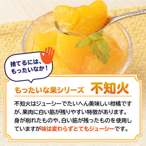 【訳あり】もったいな果シリーズ 不知火 缶詰 5号缶×12缶 セット 007-026