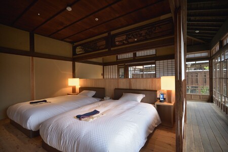 【TEAペアリング付プラン】地産地消ディナーと愉しむ5種類のお茶付き＜2食付宿泊ペアチケット＞ 125-012