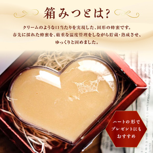 国産純粋蜂蜜 スプーンで頂く白い蜂蜜 80g デザート スイーツ プレゼント 贈り物 はちみつ ハチミツ ハニー 箱蜜 冬季 限定 非加熱 はちみつ 生はちみつ ローハニー オススメ 贈答 プレゼント 八女市 183-001