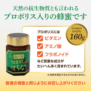 プロポリス入りはちみつ 160g 183-006