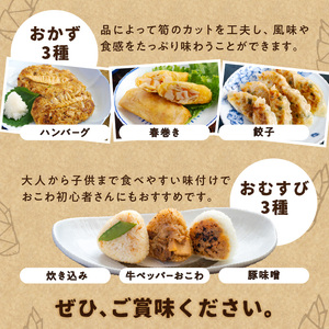 たけのこの都(みやこ)【ふるさと愛プロジェクト】 簡単調理 焼くだけ 揚げるだけ レンチン おかず おにぎり たけのこ 筍 ハンバーグ 餃子 春巻き セット 冷凍 個包装 ギフト プレゼント 福岡県 八女市 113-FP