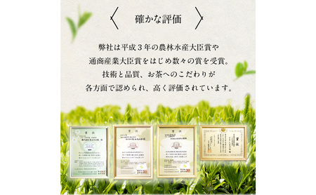 【お茶の光玉園】緑茶バラエティセット 人気の4種 各100g 計5本　049-008