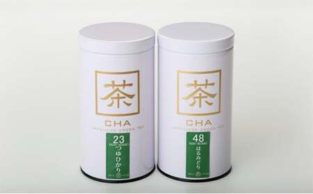 奥八女茶シングルオリジンセット『伝統』~缶入り~ 050-003