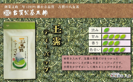 古賀製茶本舗　おてがる八女茶のティーバッグセット　072-022