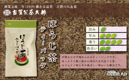 古賀製茶本舗　おてがる八女茶のティーバッグセット　072-022