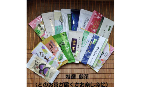 【八女茶飲みくらべ】緑茶を楽しむ特選 玉露100gと特選 煎茶100g（各1袋） 001-003