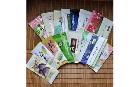 【八女茶飲みくらべ】特選 煎茶100g×3本(どの八女茶が届くかお楽しみに) 001-004