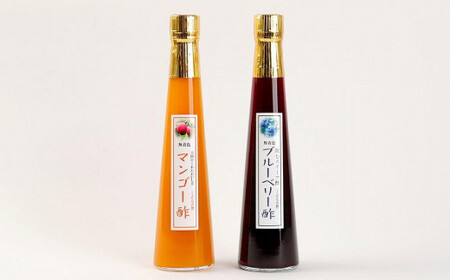 果物酢(マンゴー・ブルーベリー)セット【牛乳やソーダ割・ヨーグルトにかけて】 001-035