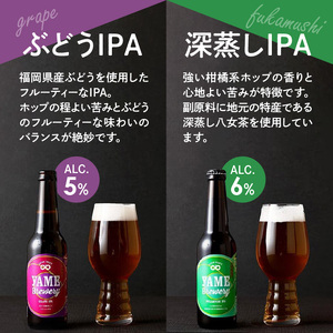 八女ブルワリー　クラフト味わいセット＜4種6本入り＞ 015-001