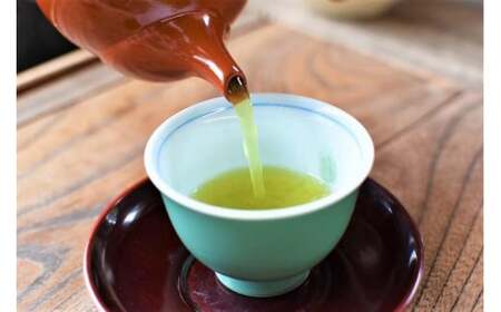 福岡県八女茶深蒸し造り 高級煎茶缶200g×2 080-001