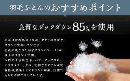 訳あり 節電対策 洗える羽毛ふとん 羽毛ふとん 羽毛布団 本掛け 充填量1.0kg ダウン85%抗菌・防臭ダウン使用 シングル アイボリー