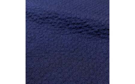 紳士用 甚平 しじら織 無地 薄紺【 M 】綿100% ルームウェア