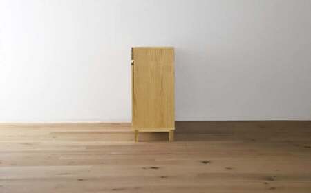 高野木工 レッチェ134 キャビネット ホワイトオーク 幅134cm 高さ88cm 大川家具 ナチュラル 北欧家具