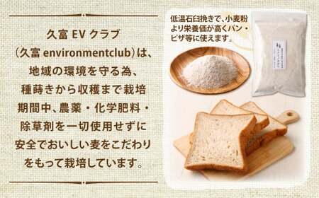 ミナミノカオリ 全粒粉 ( 準強力粉 ) 1kg×4個 セット 合計4kg