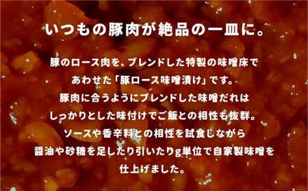 豚ロース 味噌漬け (30枚) 約2kg 豚肉 ロース 国産 冷凍