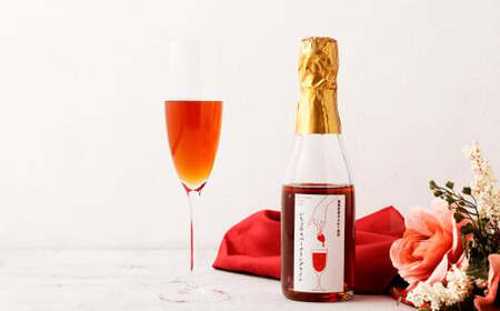 博多あまおうの スパークリングワイン & あまおう酢 セット 2種類 各1本 / ワイン いちご酢 あまおう 苺 冷蔵