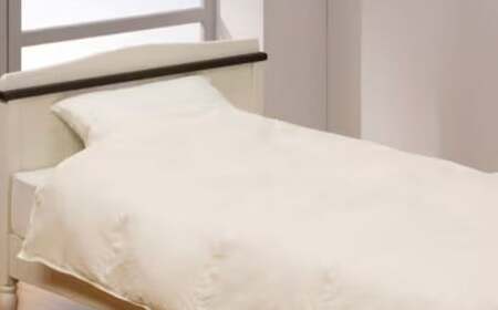 シングル 羽毛肌掛けふとん （ダウン 85%・充填量400g・アイボリー ） 訳あり 洗える 羽毛ふとん 羽毛布団 収納ケース付き ダウンケット インナーケット お昼寝用 布団 福岡県 筑後市