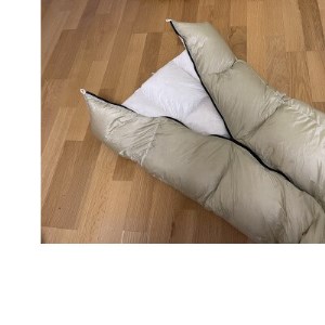 2個 高級素材 寝袋 シュラフ ワイドサイズ 枕付き 人工ダウン  -15℃対応封筒型
