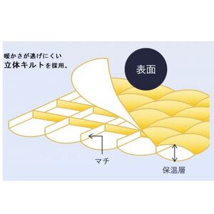 マンション専用 シングルサイズ 羽毛布団(ダウン85%・充填量700g