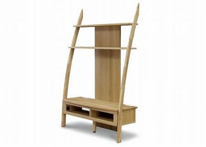 テレビボード　DEEP 115　天然木　欧風　オーク