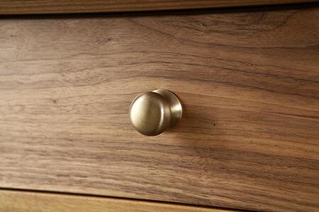 大川家具 ソレイユ 90cm チェスト 引出し4段 天然木ウォールナット