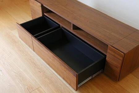 【開梱設置】高野木工 パタン 150TVボードウォルナット【10年保証】