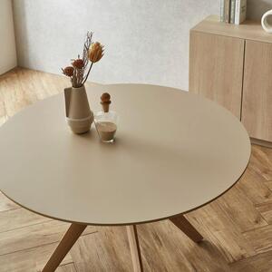 【 ME 】100cmラウンドテーブル(K-6203KN)【脚NEWcolor white】