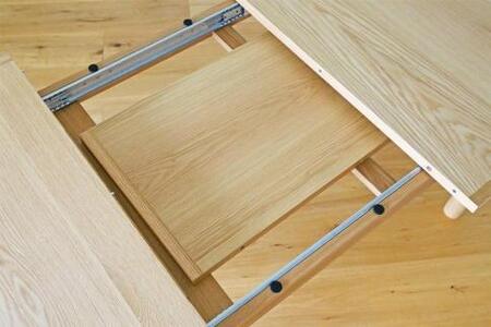 【開梱設置】高野木工 ORP オープ伸長式ダイニングテーブルW160~W200cm ホワイトオーク【10年保証】